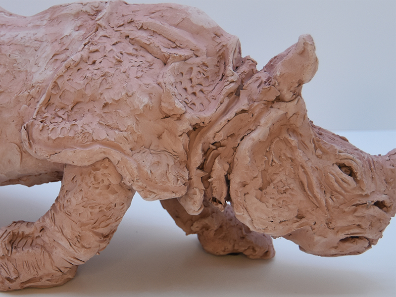 Sculpture rhinoceros 3