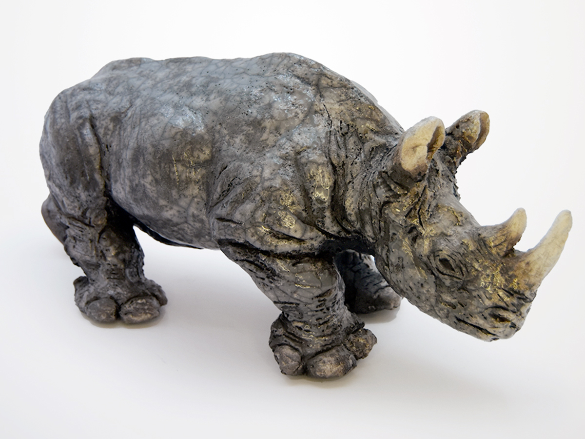 Sculptures Rhinocéros